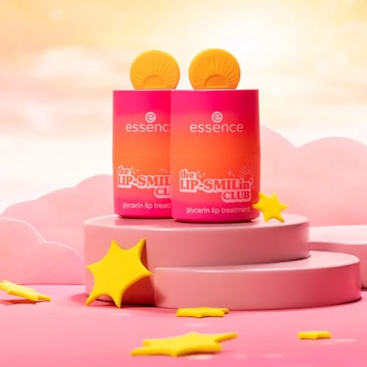 essence the LIP-SMILIN' CLUB Glycerin Lip Treatment, Lippenmaske Nr. 01, Transparent, feuchtigkeitsspendend, vegan, ohne Parabene, 1er Pack (12g) – Bild 4