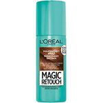 L'Oréal Paris Magic Retouch Ansatzspray, Mahagoni-Braun, 75 ml, für schnelle Abdeckung von Ansatz-Haaransätzen