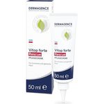 DERMASENCE Vitop forte Rescue Pflegecreme, 50 ml - beruhigende und regenerierende Akutpflege für gereizte und gerötete oder sehr trockene Hautstellen - Pflege bei Neurodermitis mit Färberwaidextrakt