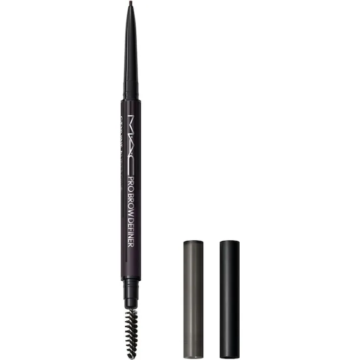 MAC Pro Brown Definer Augenbrauenstift, ultrafeiner Stift mit wisch- und wasserfester Formel, Farbe GENUINE AUBERGINE, 03 g