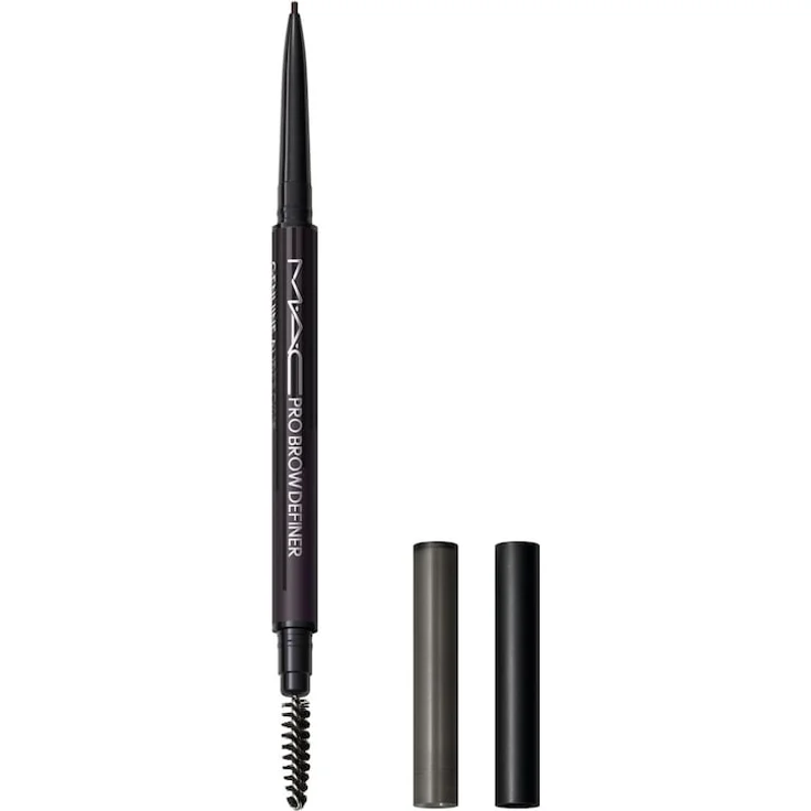 MAC Pro Brown Definer Augenbrauenstift, ultrafeiner Stift mit wisch- und wasserfester Formel, Farbe GENUINE AUBERGINE, 03 g