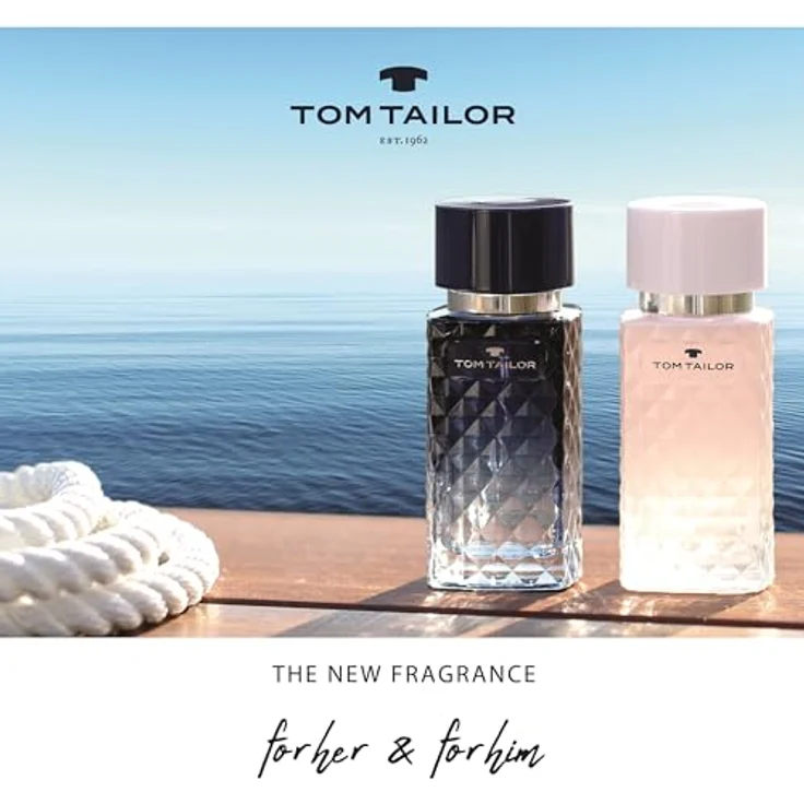 Tom Tailor® For Him Eau de Toilette Natural Spray, frischer hölzerner Duft im modernem Flakon – Bild 2