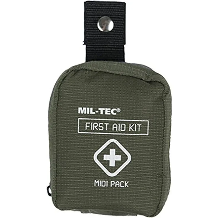 Mil-Tec Unisex – Erwachsene Erste-Hilfe-Paket-16025900 Erste-Hilfe-Paket, Oliv, Einheitsgröße