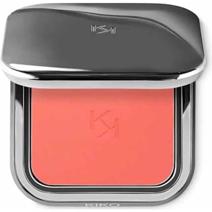 KIKO Milano Unlimited Blush Puderrouge Farbton 02 Natural Tangerine, 6 g – Rouge mit natürlichem Farbton und leichter Textur für ein frisches Aussehen – Bild 1