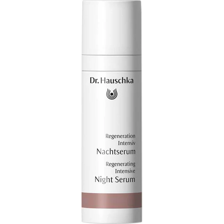 Dr. Hauschka Regeneration Intensiv Nachtserum 30 ml, revitalisierendes Gesichtsserum mit Lavendel Duft für reife Haut