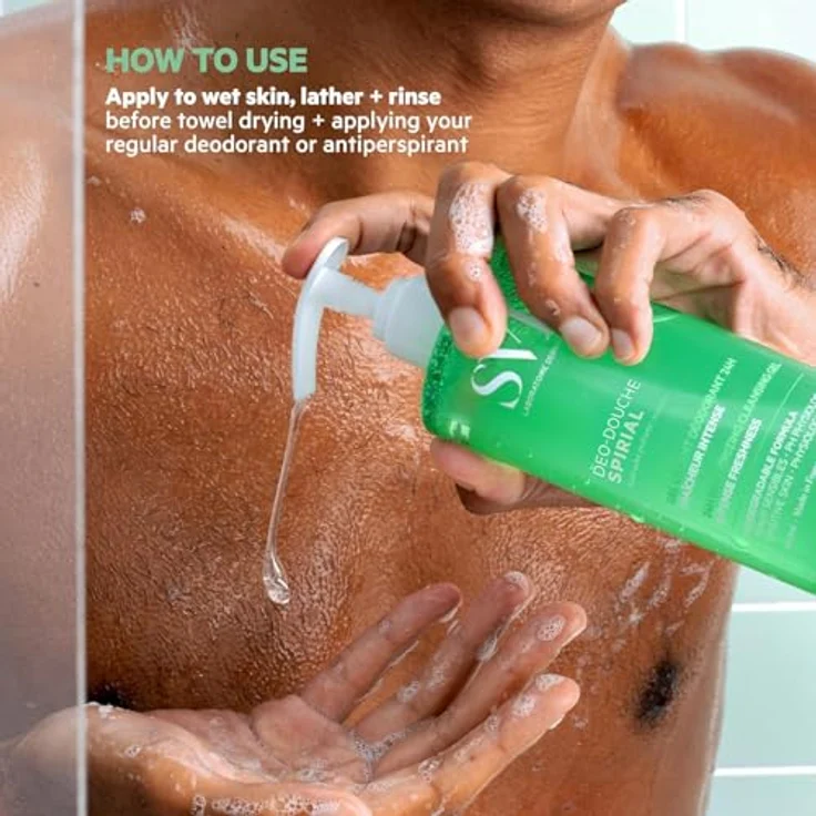 SVR Spirial Déodorant Douche Gel Lavant Déodorant 400 ml – Bild 5