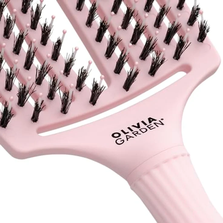 Olivia Garden 96 Finger Brush Pastel Pink Large – Bild 3