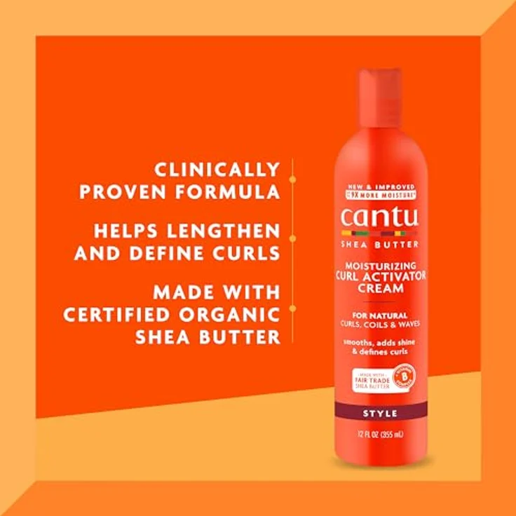 Cantu Moisturizing Curl Activator Cream 355 ml – Bild 3