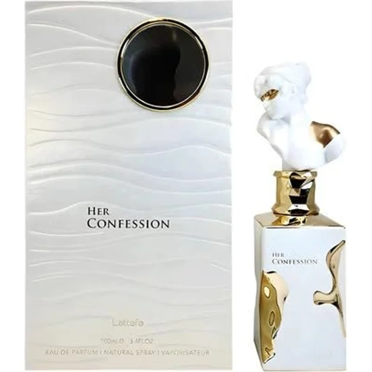 Lattafa Her Confession Eau de Parfum Spray für Damen, 100 ml - Mystikal und sinnlich, ideal für jeden Anlass – Bild 2