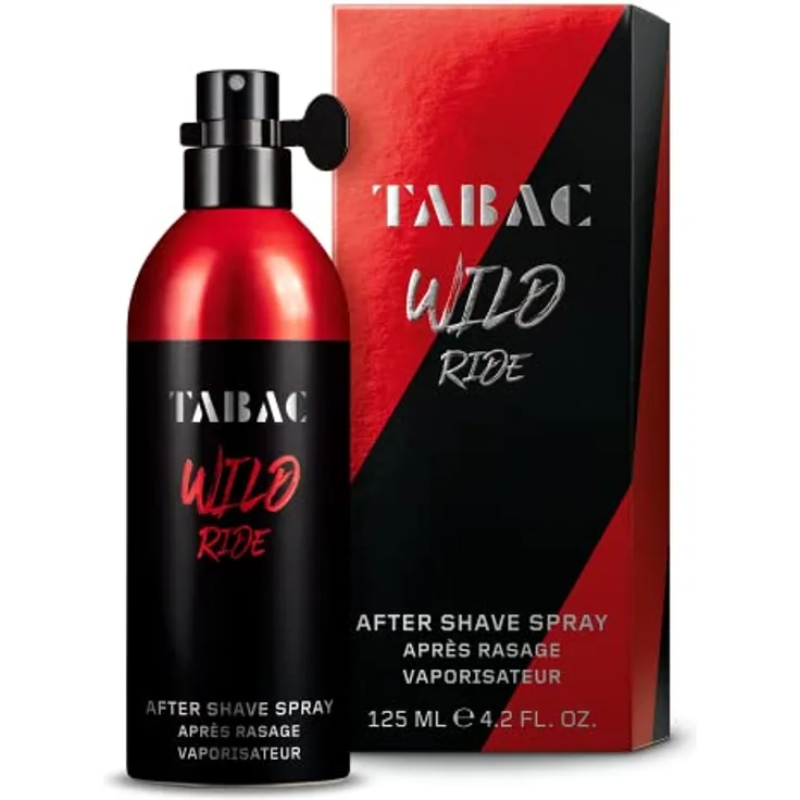 Tabac® Wild Ride | After Shave Spray - aufregend - aromatisch - frisch - weckt Abenteuerlust | 125ml Natural Spray