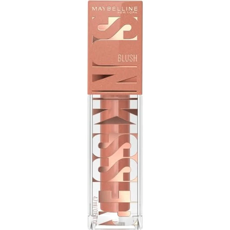 Maybelline Sunkisser Blush 4,7 ml 08 - Shades On, flüssiges Rouge für einen strahlenden Teint mit Vitamin E – Bild 2