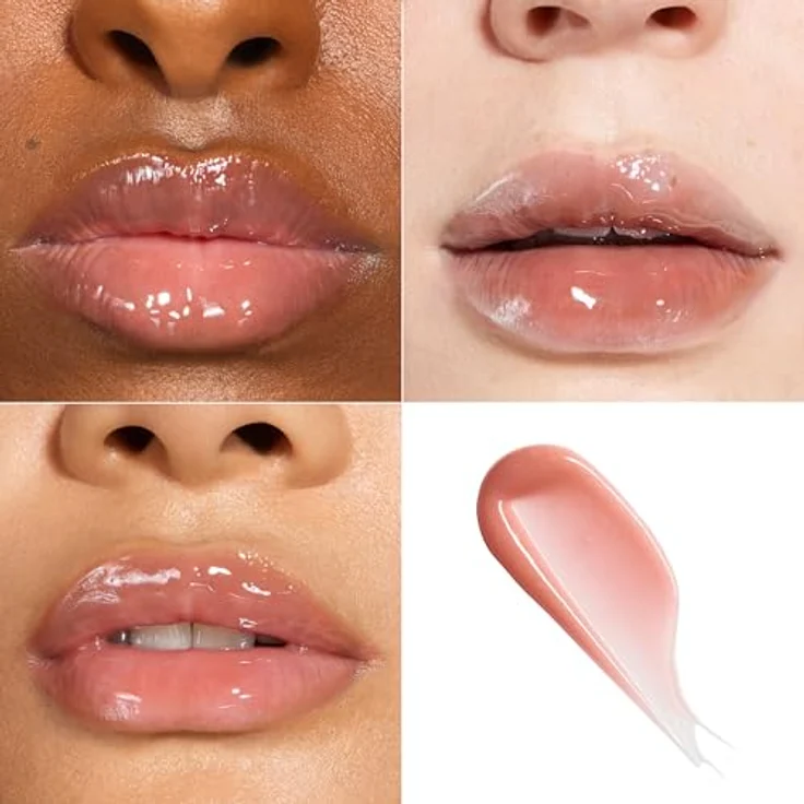 Rimmel London Thrill Seeker Glassy Gloss, Sweet Frosting, Lipgloss, Moisturizer, vegane Formel, 10 ml – Bild 5