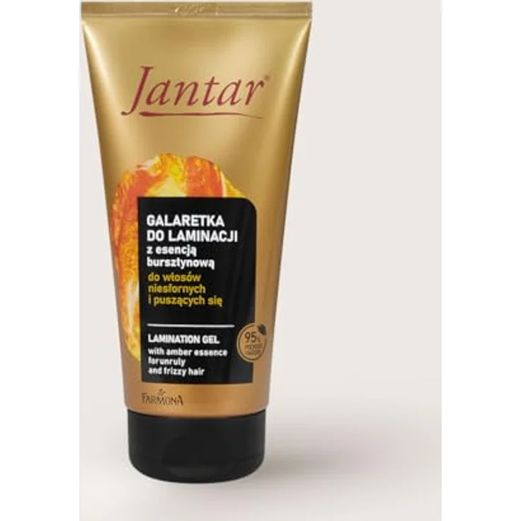 Farmona Jantar Haarlaminierungsgel, für widerspenstiges, krauses Haar, starker Halt, 150 g – Bild 2