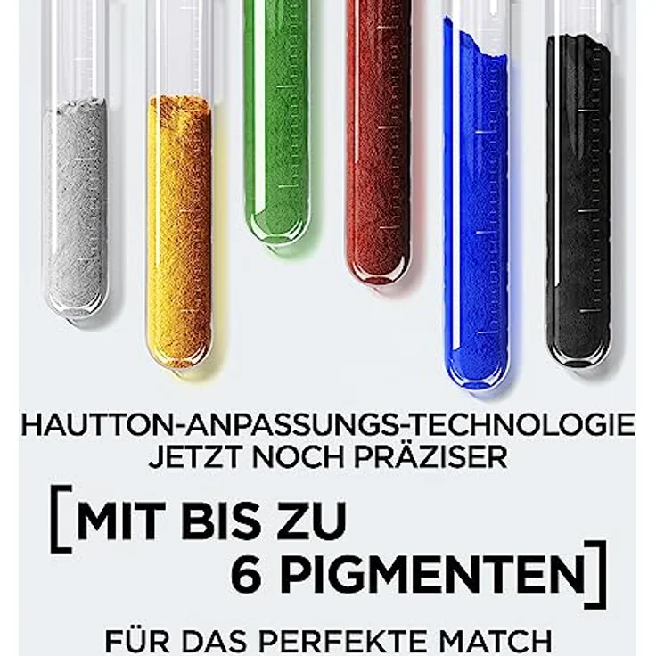 L'Oréal Paris Make up, Flüssige Foundation mit Hyaluron und Aloe Vera, Perfect Match Make-Up, Nr. 10.R Espresso, 30 ml – Bild 3