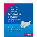 Amorolfin STADA - zur äußerlichen Behandlung von Nagelpilz-Erkrankungen - 5% wirkstoffhaltiger Nagellack - mit 60 Tupfern, 30 Feilen, 10 Spateln - 1 x 5 ml