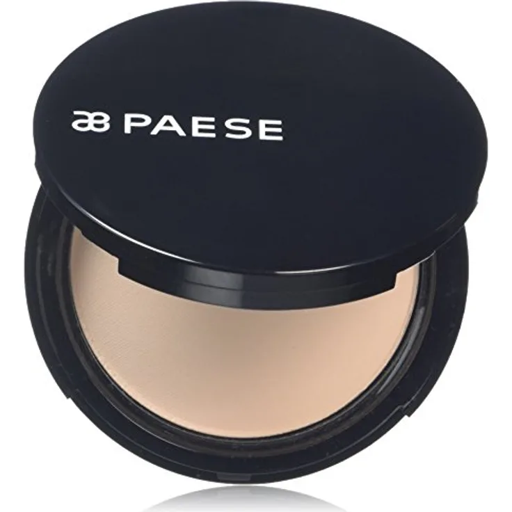 Paese Cosmetics 1A Warm Beige Semi-Transparent Matte Powder, 9g - Halbtransparentes mattes Puder für einen gleichmäßigen Teint, geeignet für normale und Mischhaut
