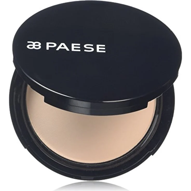 Paese Cosmetics 1A Warm Beige Semi-Transparent Matte Powder, 9g - Halbtransparentes mattes Puder für einen gleichmäßigen Teint, geeignet für normale und Mischhaut – Bild 1