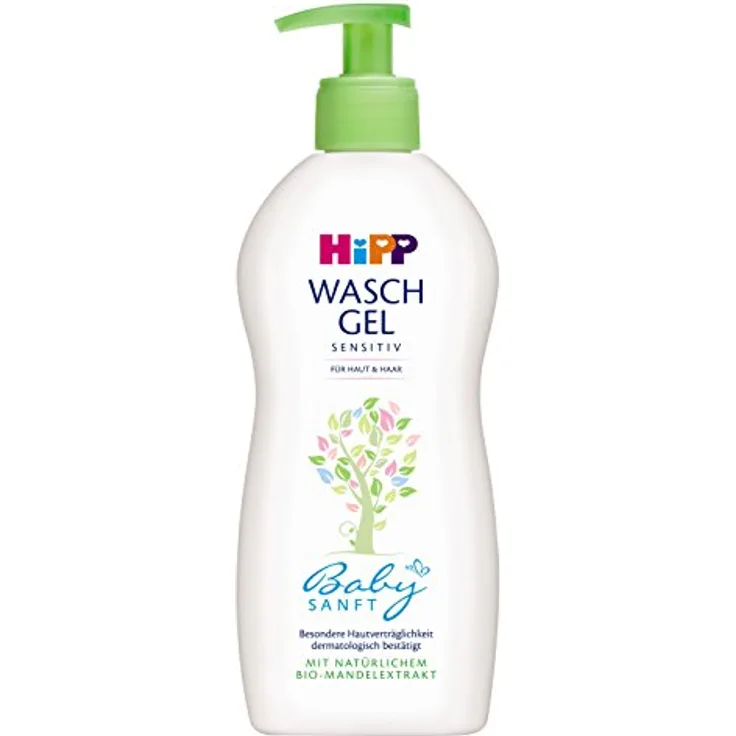 HiPP Babysanft Waschgel und Haar, 1er Pack (1 x 400 ml)