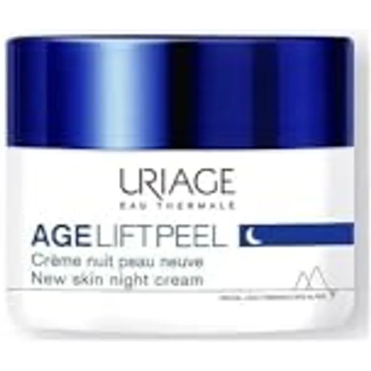 Uriage Age Lift - Peel Crema Notte Pelle Nuova, 50ml, Gesichtscreme