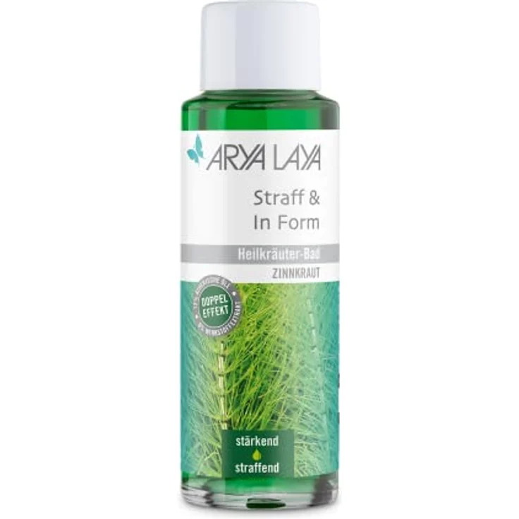 ARYA LAYA Heilkräuter-Bad Straff & In Form, 200 ml mit Zinnkraut-Extrakt, vegan – Bild 1