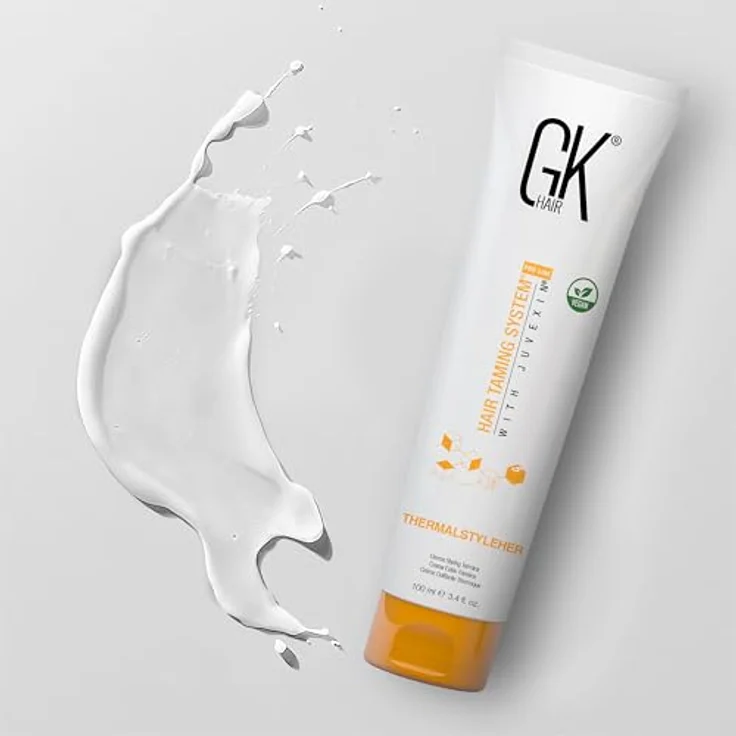 Gk Hair Thermal Style Her, Haarcreme zum Heissstylen mit Keratin, 100 ml - glättend und frizzfrei – Bild 10