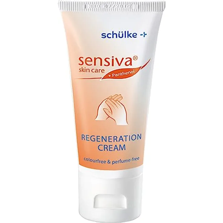 SENSIVA schülke sensiva skin care Regenerationscreme, 50 ml Creme - hochwertige medizinische Hautpflege für empfindliche Haut
