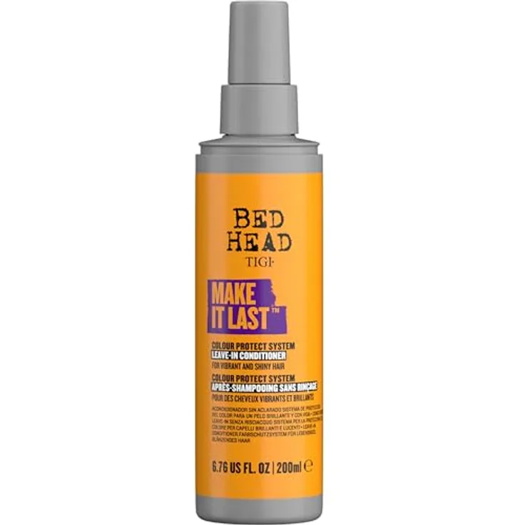 TIGI Make It Last, Ausspülfreier Conditioner im Spray für gefärbtes Haar, 200 ml, intensive Feuchtigkeit und Glanz