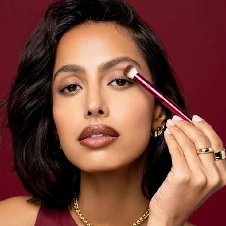 Real Techniques Cherry On Top MesmerEyes Augen-Make-up-Pinselset, Profi Pinsel Set für Damen, 3 St. – Bild 5