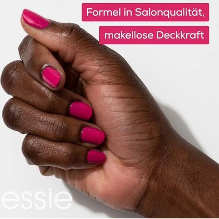 Essie Nagellack off tropic, Grüner Farblack mit Fächerpinsel, 13,5 ml – Bild 4