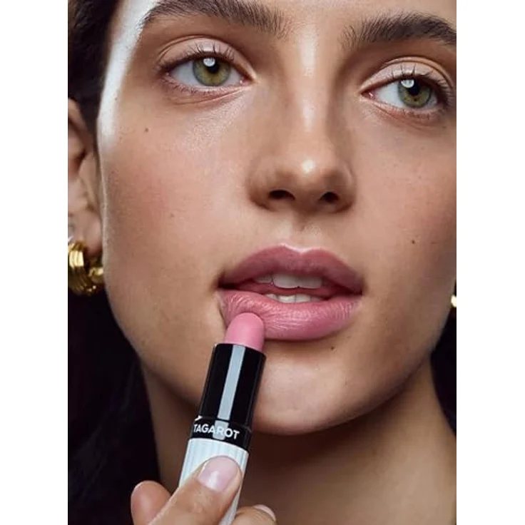 UND GRETEL TAGAROT Tinted Lip Balm – Cremiger, veganer Lippenbalsam mit kühlem Pastell-Rosé, COSMOS ORGANIC, Sheer Rose 03 – Bild 4