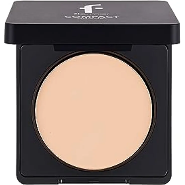 flormar Compact Powder Kompaktpuder mit Matt-Effekt, Farbton 098 Medium Natural Beige, 11 g