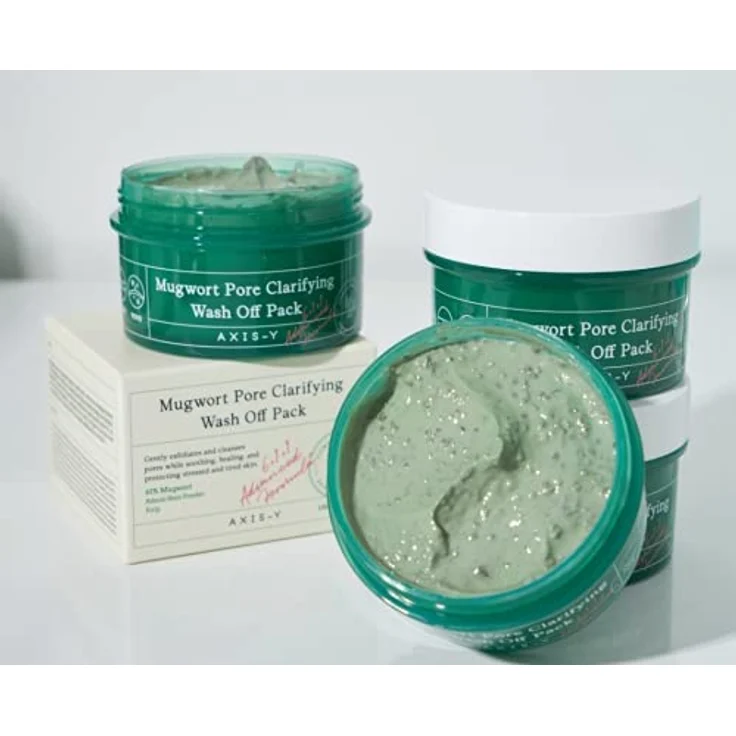 [AXIS-Y] Mugwort Pore Clarifying Wash Off Pack 100ml – Bild 3