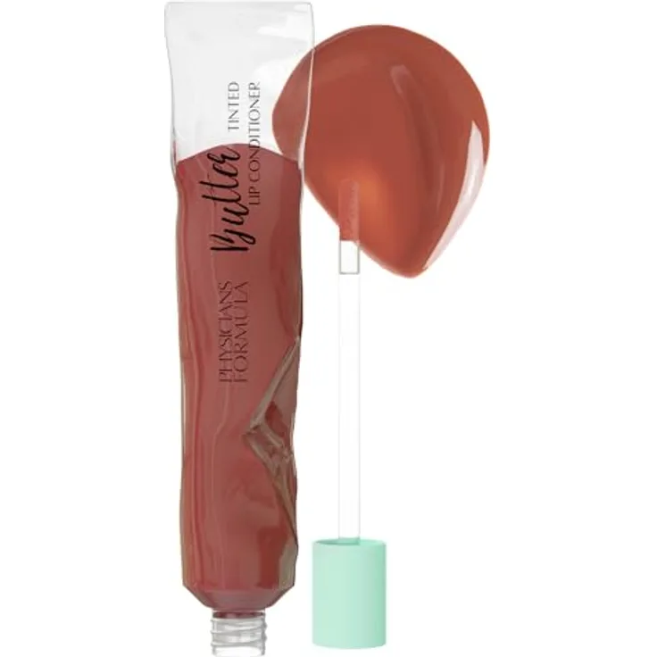 Physicians Formula Butter pflegendes Lipgloss, Farbton Beach Bronze, 7,9 ml, feuchtigkeitsspendend und für vollere Lippen