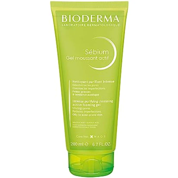 Bioderma Gel Sébium Gel Moussant Actif Nettoyant Purifiant Intense 200 ml – Bild 2