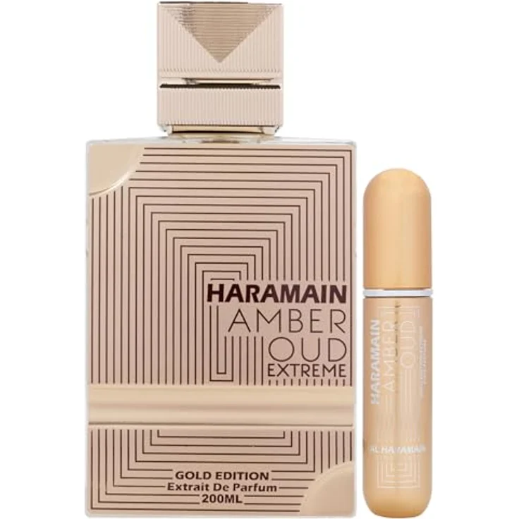 Al Haramain Amber Oud Gold Edition Extreme, Uni Arabisches Parfüm für Damen und Herren, langanhaltendes Bernstein-Kölnd, 187 ml – Bild 2