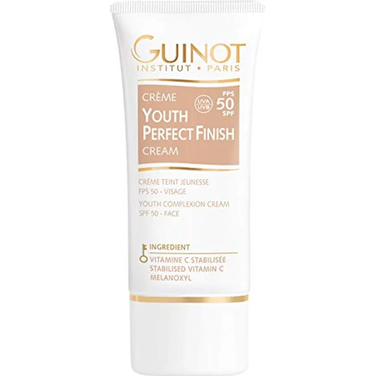 Guinot Crème Youth Perfect Finish Gesichtscreme, 30 ml - Getönte Tagescreme mit Lichtschutzfaktor – Bild 1