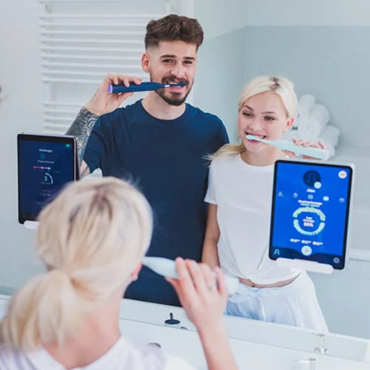 Playbrush Smart One Ersatzbürstenköpfe coral 2 St., Schalltechnologie, für eine schonende Zahnreinigung  – Bild 6