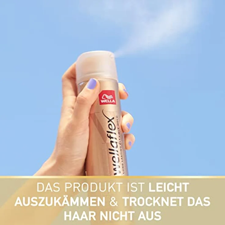 Wella Wellaflex Parfümfrei Haarspray 250 ml – Bild 4