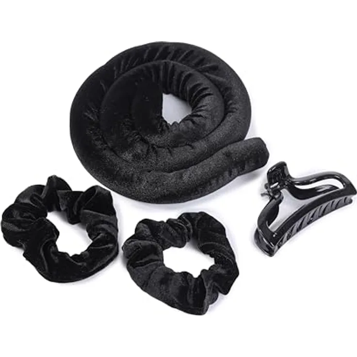 Sister Young LISA Set zum Aufwickeln der Haare, 4 St., Haargummis für Damen, schwarz