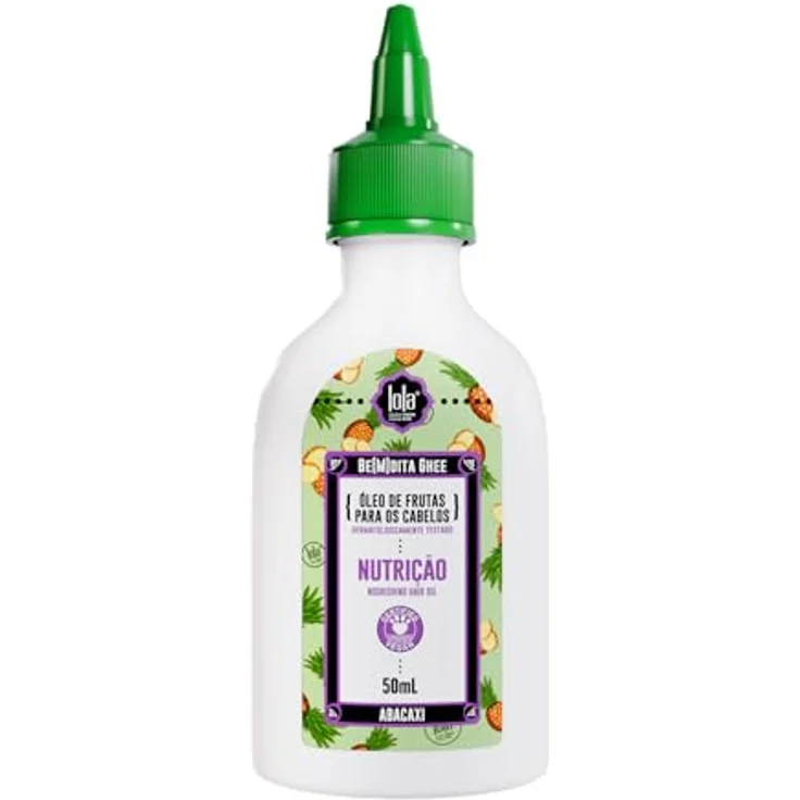 Lola Cosmetics BE(M) DITA GHEE, Nährendes Öl mit Ananas und Bacuri-Butter, 50ml, Tiefenpflege für glänzendes und gesundes Haar – Bild 2