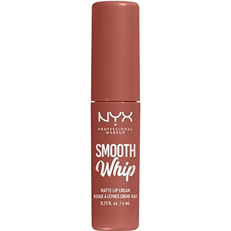 NYX PROFESSIONAL MAKEUP Smooth Whip Matte Lip Cream, Lippenstift 4 ml, Farbe 04 Teddy Fluff – Bild 8
