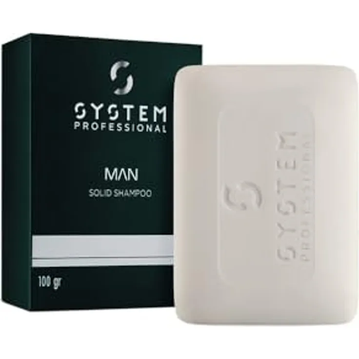 System Professional Man Solid Shampoo Bar 100gr - System Man - 100 gr