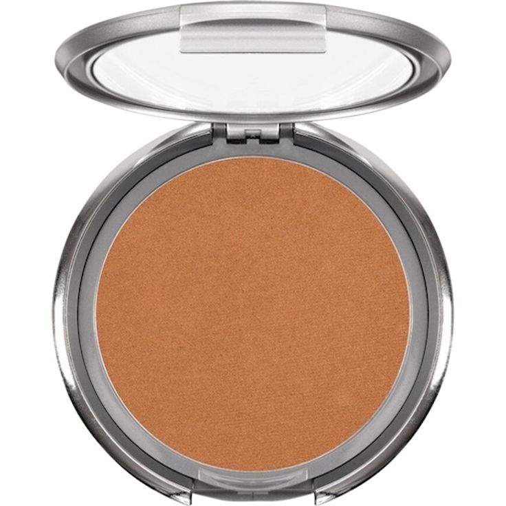 Kryolan Glamour Glow Highlighter, cremiger Kompaktpuder mit lichtreflektierenden Partikeln, 10 g, Icy Blush