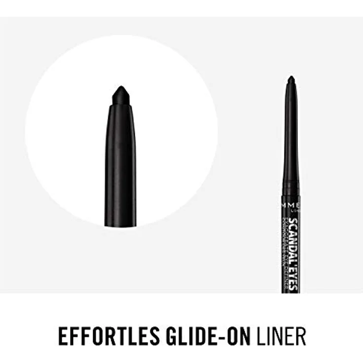 Rimmel London Scandal Eyes Exaggerate Eye Definer Eyeliner 001 Intense Black 0,35 g  – Bild 9