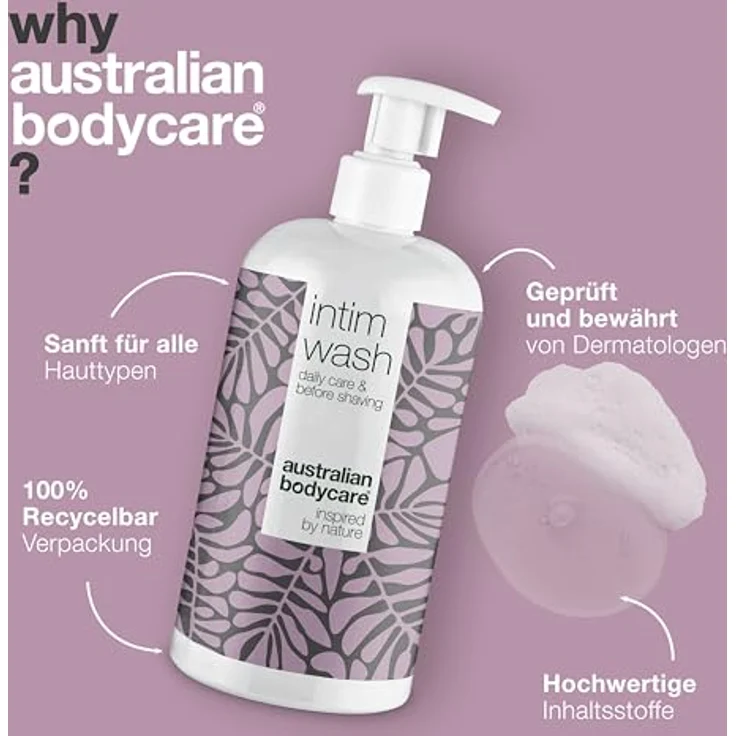 Australian Bodycare Tea Tree Oil sanftes Intim-Reinigungsgel für Damen, pH-neutral, 500 ml – Bild 4