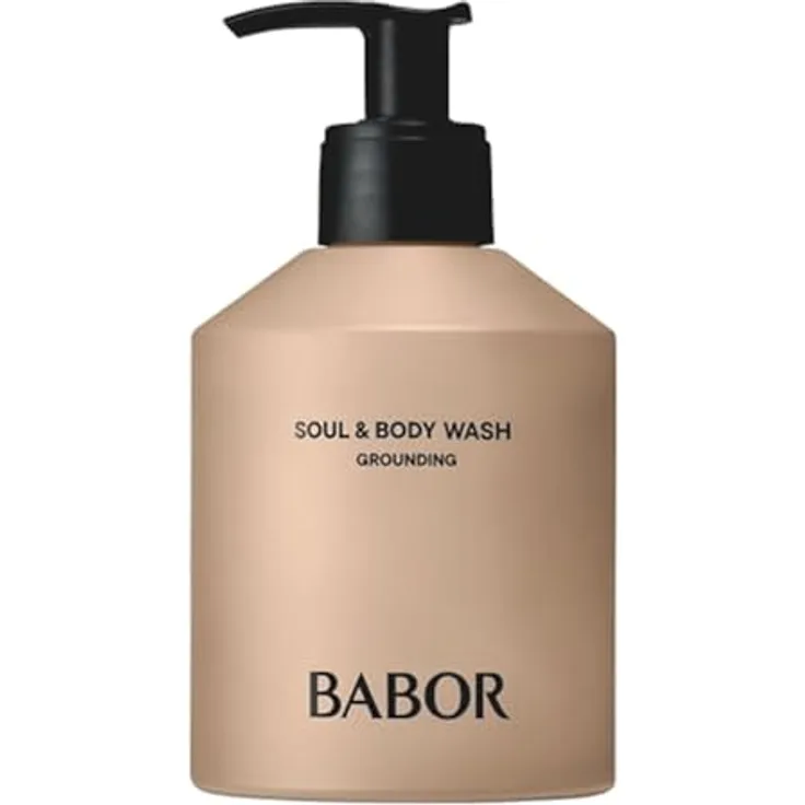 BABOR Soul & Body Wash | Aroma Duschgel für Trockene und Empfindliche Haut, Entspannende Duschcreme Mit Patchouli & Pflegenden Ölen, Beruhigender Duft, Mit Vitamin E, Vegan | 250 ml