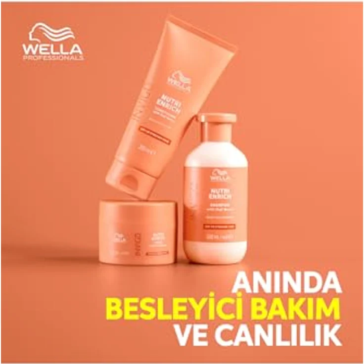 WELLA Invigo Nutri-Enrich Shampoo, Trockenes Haar, flüssig, 100 ml – Bild 3