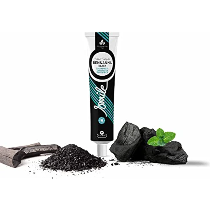 Ben & Anna natürliche Zahnpasta, Black, 75 ml (1er Pack) – Bild 1