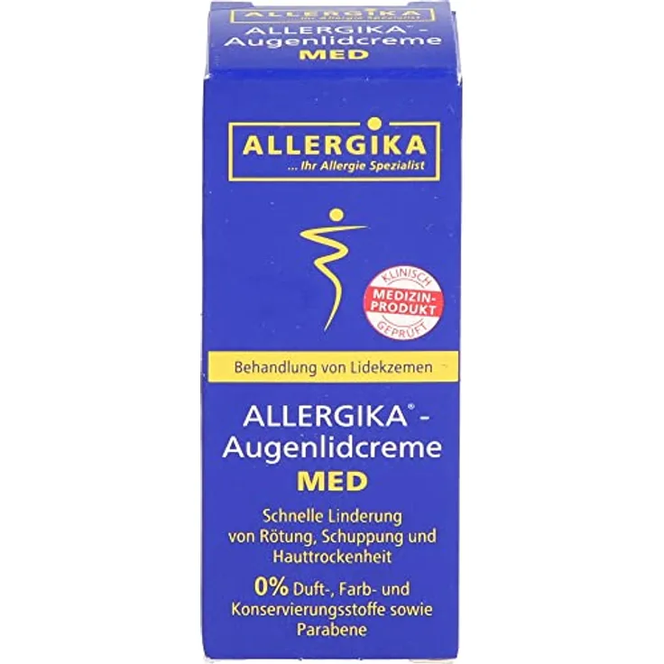 Allergika Augenlidcreme MED 15 ml, Freiverkäuflich - PZN-16789751