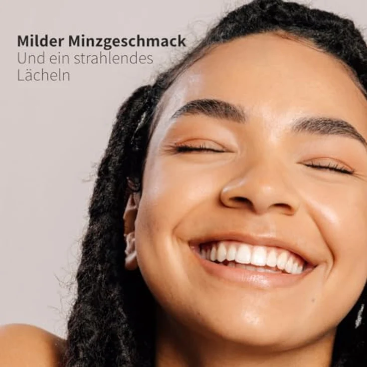 ZAHNHELD® Zahnpasta Natural White, mit Fluorid und Minzgeschmack, zur effektiven Zahnpflege, stärkt Zahnschmelz, 4 Bausteine für hellere Zähne, Made in Germany – Bild 4